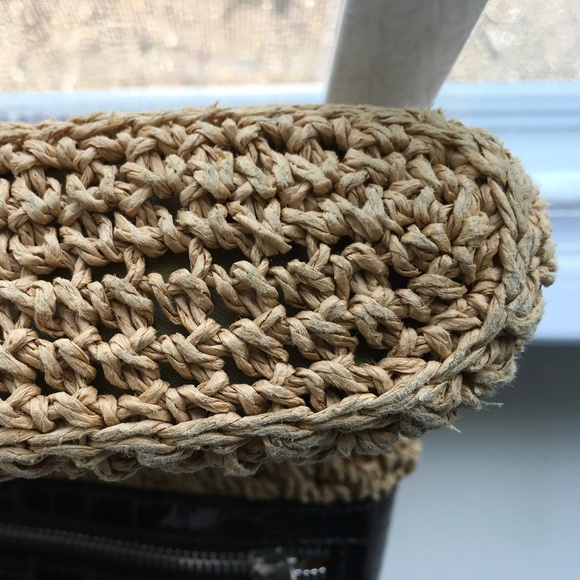 Brighton Alec Crochet Straw Handbag and Unbranded Straw Bag - Picture 7 of 10